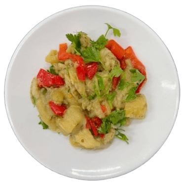 Közlenmiş Patlıcan Biber Salata